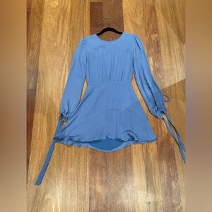 NWT LPA blue mini dress, size XS